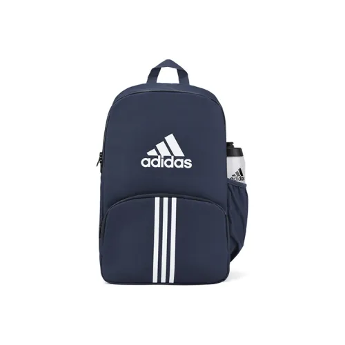 Adidas Polyester Backpack Standard Unisex Dark Blue Adidas Полиэстер Рюкзак Стандартный Унисекс Темно-Синий