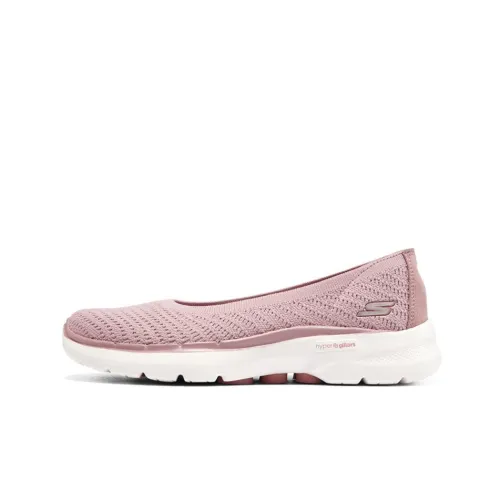 Skechers Go Walk 6 Low Топ Casual Женский Розовый