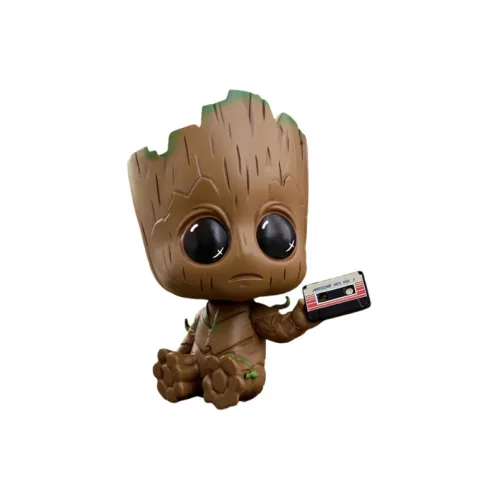 Hot Toys Грут Cosb356 Фигурки в стиле Chibi из "Стражей Галактики 2" 10 см