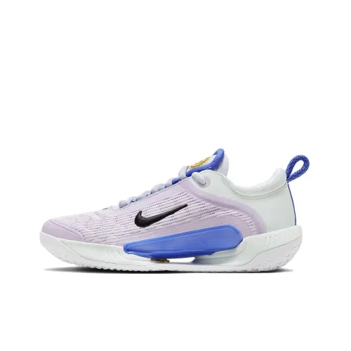 Nike Court Zoom NXT Hc Shock Absorbers Slip-Resistant Abrasion-Resistant Low-Top Tennis Shoes Women's Pink Blue Найк Корт Zoom NXT HC Shock Absorbers Противоскользящие Устойчивые к Износу Низкий Топ Теннисные Кроссовки Женские Розовый Синий