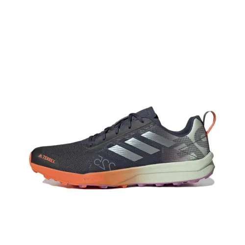 adidas Terrex Speed Flow Бег по тропам Противоскользящие Устойчивые к истиранию Дышащие Низкие Кроссовки для Бега Мужские