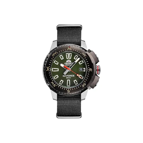 ORIENT M FORCE Флагманская коллекция Sports Автоматический механический механизм Тканевый ремешок Часы 45 мм