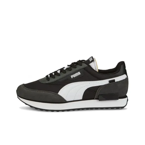 PUMA Future Rider Play Low Top Casual Unisex Black White