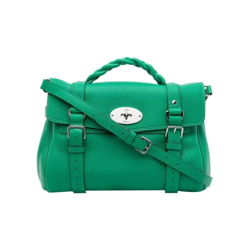Mulberry Кожа Сумка через плечо Сумка Женская Зеленая