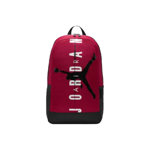 Jordan Polyester Backpack Standard Unisex Red Джордан Полиэстер Рюкзак Стандартный Унисекс Красный