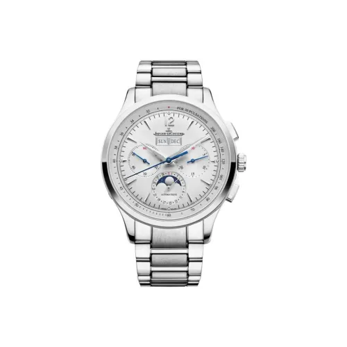 Jaeger LeCoultre Автоматический Механический Мужской Мастер Часы 40 мм Серебряные