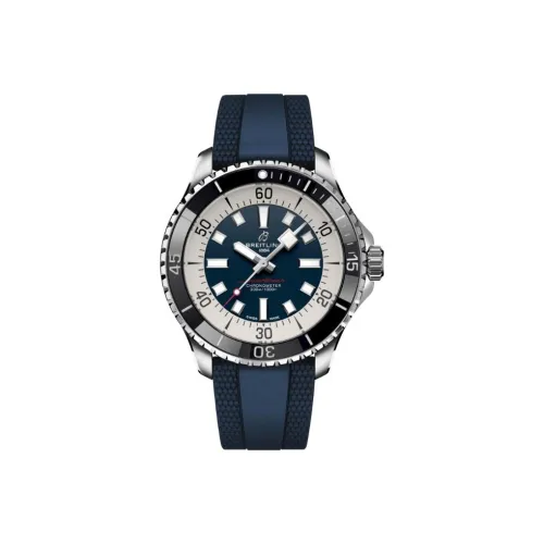 BREITLING Автоматический Механический Часы Мужские Super Ocean Collection 44 мм Синий