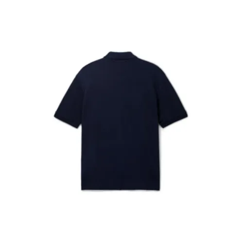 LACOSTE Темно-синяя мужская поло рубашка