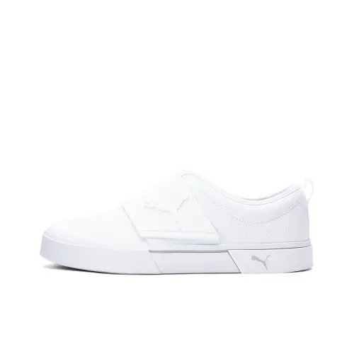 PUMA El Rey II Slip On Perf L Low Топ Скейтборд Кроссовки Унисекс Белый