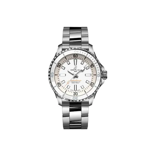 Breitling Автоматический Механический Movement Унисекс Часы Super Ocean Collection 36 мм Белые