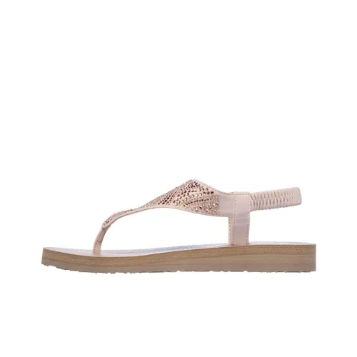 Skechers Meditation New Moon Пляжные сандалии Женские Розовый