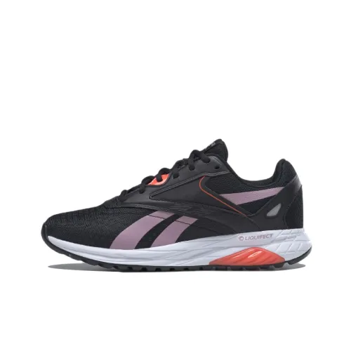 Reebok Liquifect 90 2 Дышащий и Легкий Низкий Топ Беговые кроссовки Женские Черный Розовый