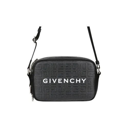Givenchy Essentials Покрытый холст Camera Сумка Сумка через плечо Мужская Черная
