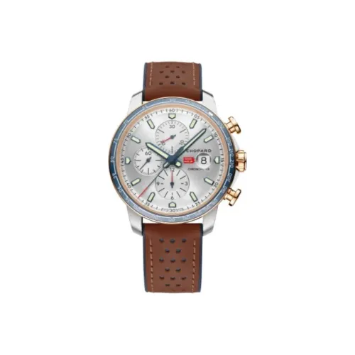 CHOPARD MILLE MIGLIA Collection Автоматический Механический Механизм Мужские Часы Часы 44 мм Серебристый Циферблат Корпус из Нержавеющей Стали