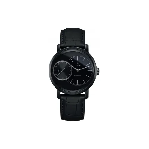RADO Автоматический Механический Часы Мужские DiaMaster Collection 51,2мм*43мм*11,8мм Черные