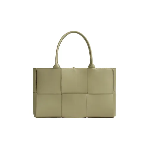 Bottega Veneta Arco Sheepskin Tote Bag Shopping Bag Medium Women's Gray