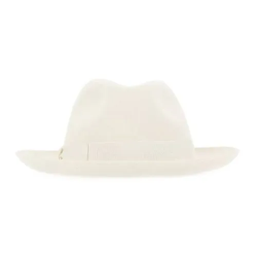 Borsalino Войлок Цилиндры Белый Унисекс