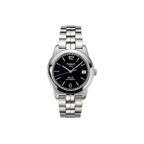 TISSOT Автоматический Механический Механизм Мужские Часы 36мм*8,4мм Черный