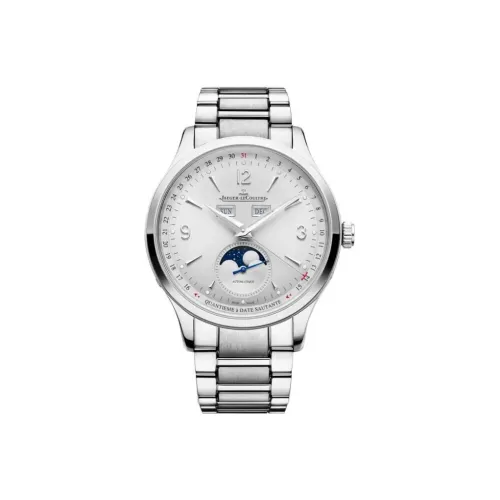 Jaeger LeCoultre Автоматический Механический Мужской Мастер Часы 40 мм Серебряные