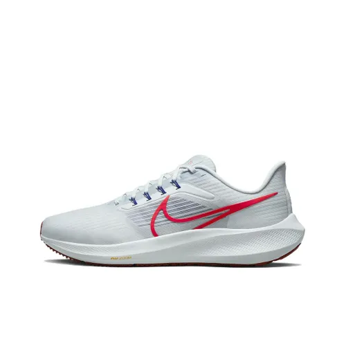 Nike Air Zoom Pegasus 39 Амортизаторы Slip-resistant Abrasion-resistant Низкий топ Повседневные беговые кроссовки Мужские Серый