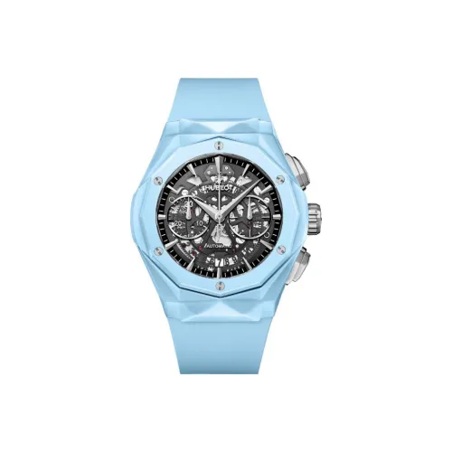 HUBLOT Автоматический Механический Механизм Мужские Классические Фьюжн Часы 45 мм Черные