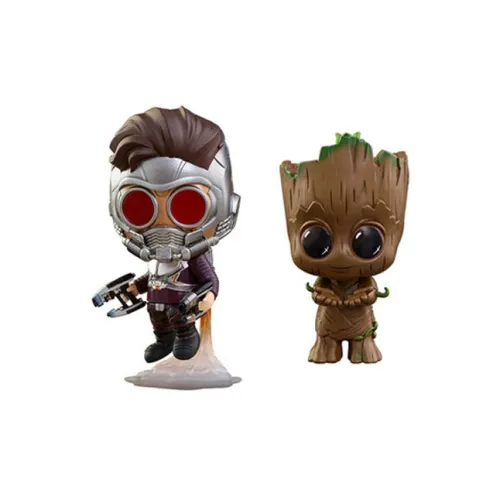 Hot Toys Звезда Lord Cosb361 Guardians of The Galaxy 2 Грут 10 см 11 см Фигурки в стиле Chibi 10 11 см