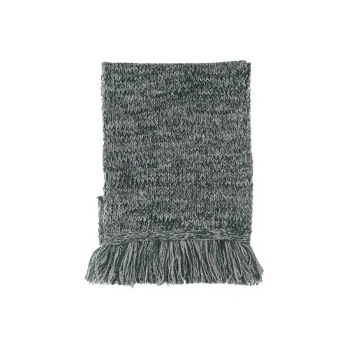 ASPESI Cotton Knit Шарфы Серо-зеленый Унисекс