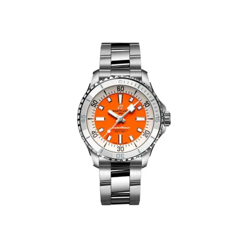 Breitling Автоматический Механический Movement Унисекс Часы Super Ocean Collection 36 мм Апельсин