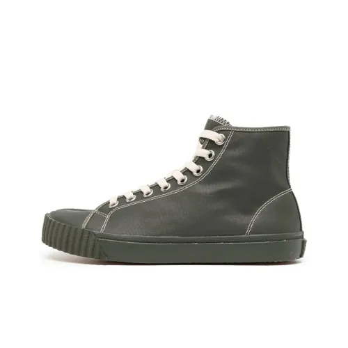Maison Margiela Tabi High Топ Стильные Скейтбординги Женские Зеленый