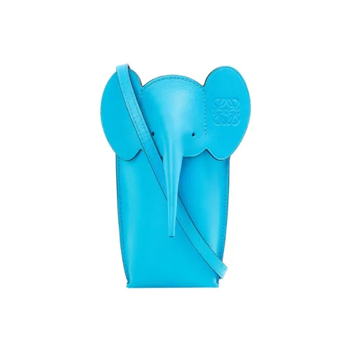 LOEWE Сумка через плечо из коровьей кожи стандартная женская синяя