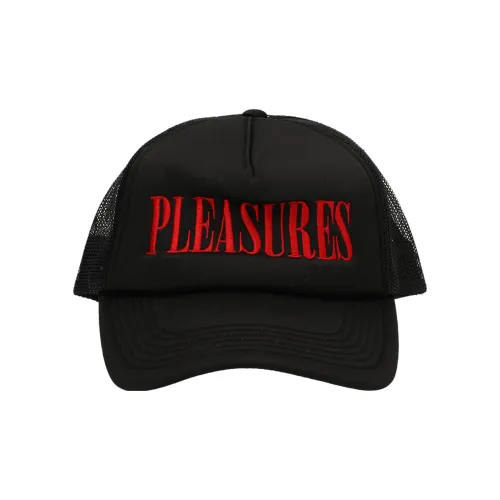 PLEASURES Хлопок Бейсболка Черная Унисекс