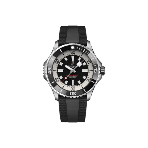 BREITLING Автоматический Механический Часы Мужские Super Ocean Collection 46 мм Черные