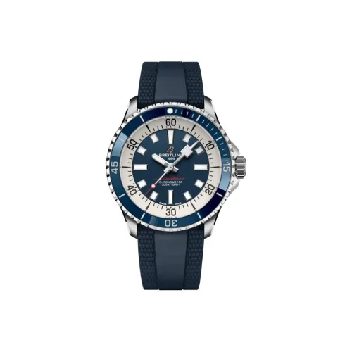BREITLING Автоматический Механический Часы Мужские Super Ocean Collection 42 мм Синий