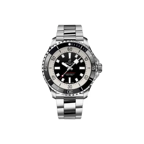 BREITLING Автоматический Механический Часы Мужские Super Ocean Collection 44 мм Черные