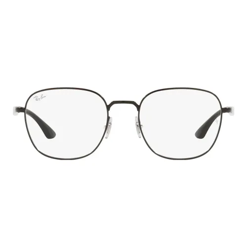 Очки RayBan с диоптриями черные унисекс