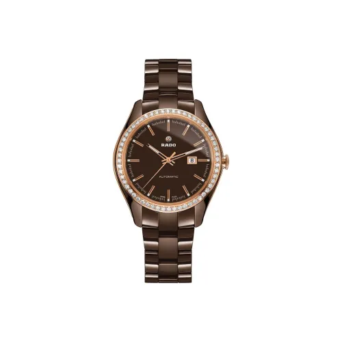 RADO Glam Slam Collection Автоматический Механический Механизм Женские Часы 36 мм Коричневый Циферблат