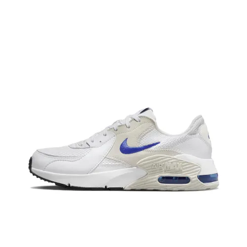 Nike Air Max Excee Low Топ Повседневные Беговые Кроссовки Женские Белые Синие