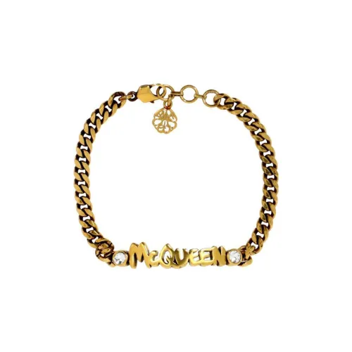 Alexander McQueen Brass Bracelets Золотой Женские