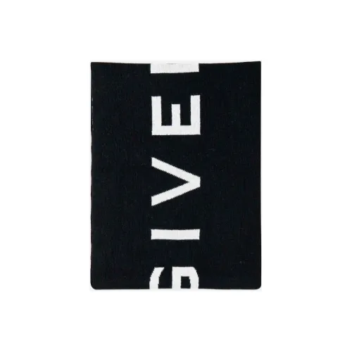 Givenchy Шерсть Шарфы Черный Унисекс