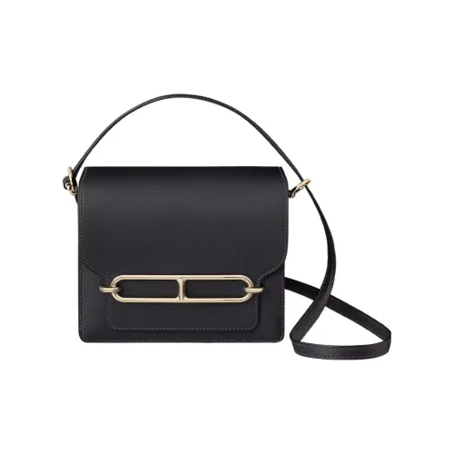 HERMES Roulis Swift Телячья кожа Свиной нос Сумка Сумка через плечо Мини Женская