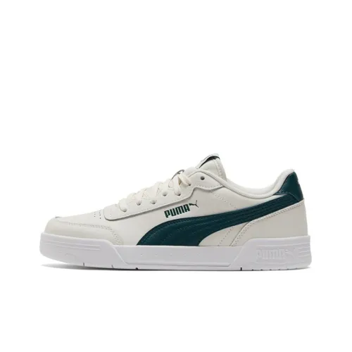 PUMA Caracal Low Топ Скейтборд Кроссовки Унисекс Белый Серый Зеленый