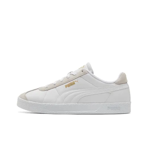 PUMA Club Nylon Low Топ Скейтборд Кроссовки Унисекс Белый