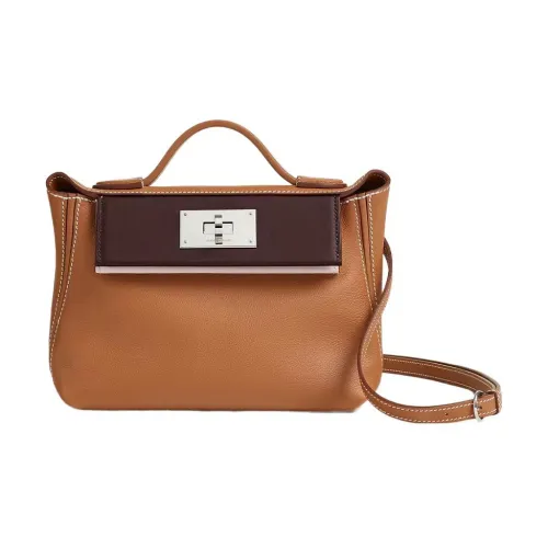 HERMES 24 24 Evercolor Swift Телячья кожа Ручная сумка Сумка через плечо Сумка на плечо Мини Женская