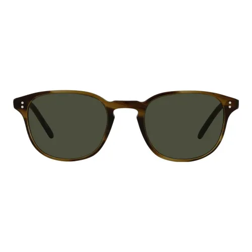 Oliver Peoples Солнцезащитные очки Коричневый Унисекс