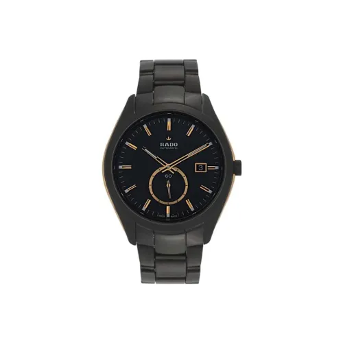 RADO Автоматический Механический Механизм Мужские Часы из Коллекции Glam Slam 42 мм Черные