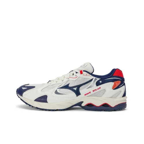 Кроссовки для бега Mizuno Wave Solar, низкие, белые, унисекс