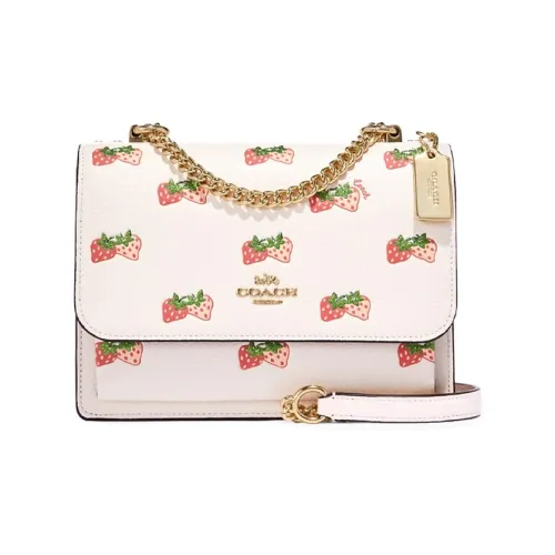 COACH Klare Кожа Аккордеонная Сумка Сумка через плечо Маленькая Женская