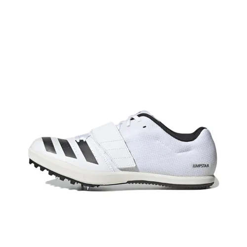 Adidas JUMPSTAR Амортизация Износостойкие Низкие Кроссовки для Бега Мужские Белые Черные