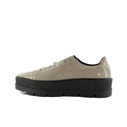 PUMA Fenty x Pointy Creeper Street Style Plain Low Скейтборд Кроссовки Мужские Серые