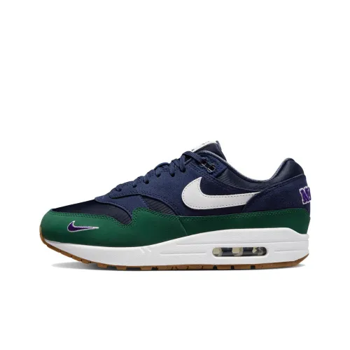 Nike Air Max 1 Беговые кроссовки Низкий Топ Женские